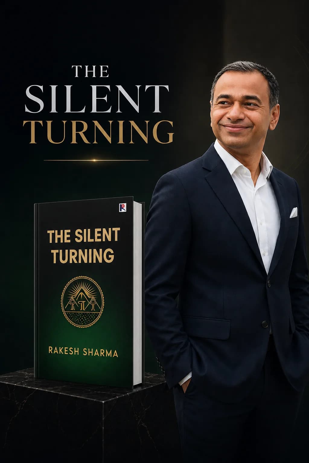 Rakesh Sharma, author of The Silent Turning, published by Ritera Publishing