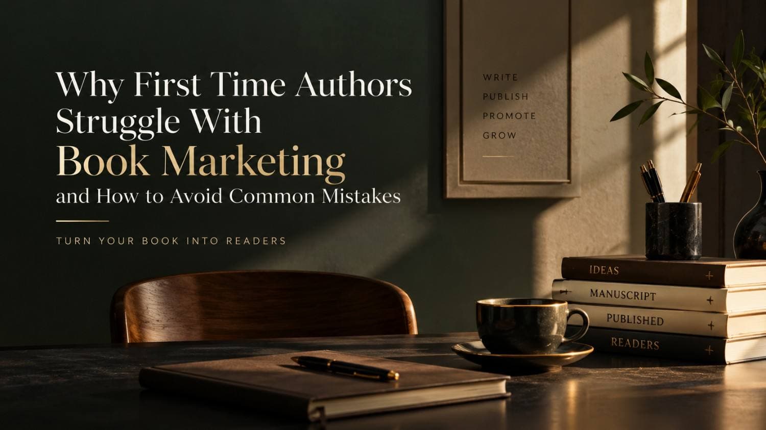 Why First Time Authors Struggle With Book Marketing and How to Avoid Common Mistakes